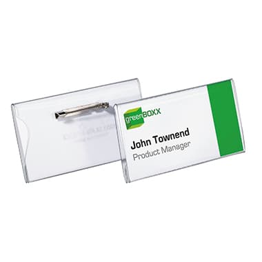 Durable Namensschild 40x75mm Kunststoff tr 100 St.