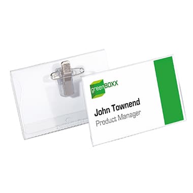 Durable Namenschild 90x54mm Kunststoff tr 50 St.