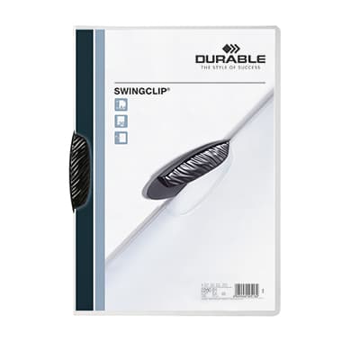 Durable Klemmmappe SWINGCLIP DIN A4 max. 30Bl. Klemme sw