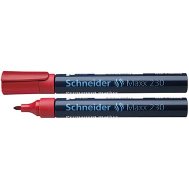 Schneider Permanentmarker Maxx 230 Rundspitze 1-3mm rt