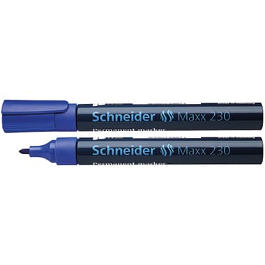 Schneider Permanentmarker Maxx 230 Rundspitze 1-3mm bl
