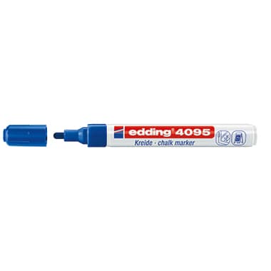 edding Kreidemarker 4095 2- 3mm Rundspitze bl