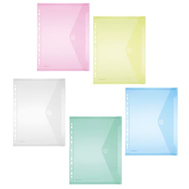 FolderSys Sammelhülle DIN A4 sort 10 St.