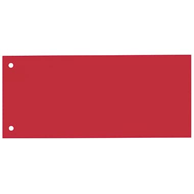 Bene Trennstreifen Karton rot 100 St./Pack.