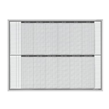 magnetoplan Jahresplaner 121,5x91,5cm mag. +Zubehör