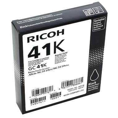 Ricoh Gelpatrone GC-41K 2.500Seiten sw