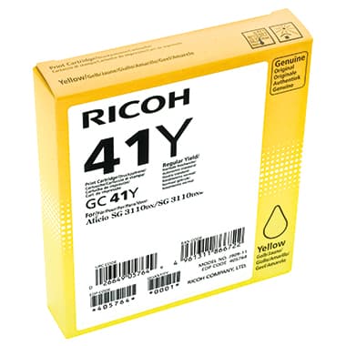 Ricoh Gelpatrone GC-41Y 2.200Seiten ge