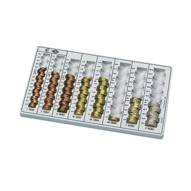 Wedo Geldzählbrett ECO II 328x178x31mm lichtgrau