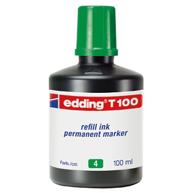 edding Nachfüllflasche für Permanentmarker 100ml gn