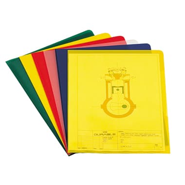 Durable Sichthülle PP sortiert 100 St./Pack.