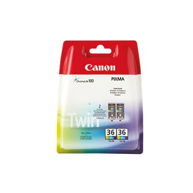 Canon Tintenpatrone CLI36 c/m/y 2St