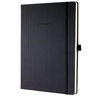 Sigel Notizbuch Conceptum A4+ Hardcover 194S. lin. sw