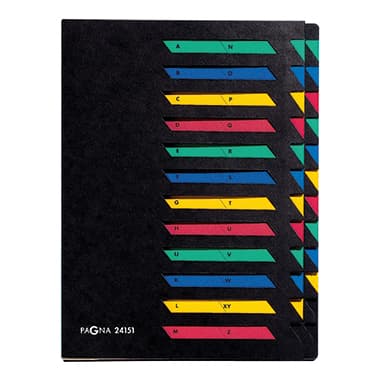 Pagna Ordnungsmappe Deskorganizer A4 24tlg. sw