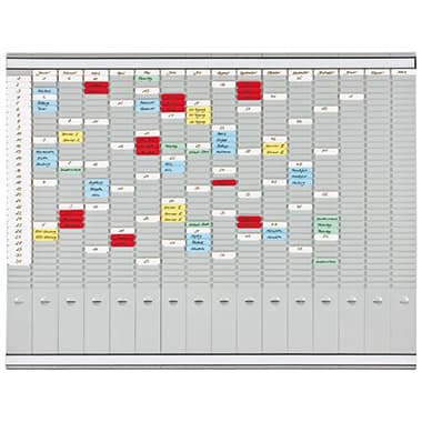 Franken T-Kartentafel 100,8x78,3cm grau +Zubehör