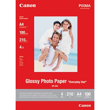 Canon Fotopapier GP501 DIN A4 200g/m2 ws 100 Bl.