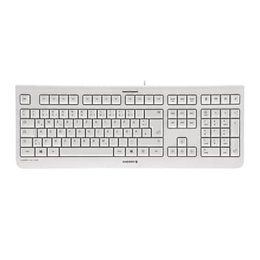 Cherry Tastatur KC1000 USB Flüsteranschlag ws/gr