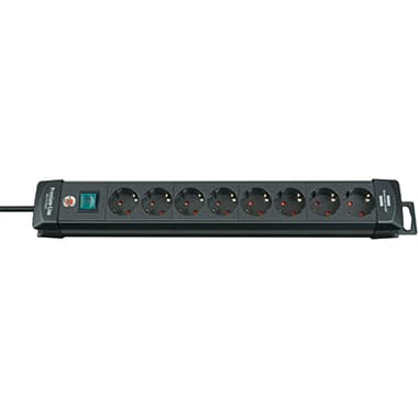 brennenstuhl Steckdosen- Leiste Premium-Line 8fach sw