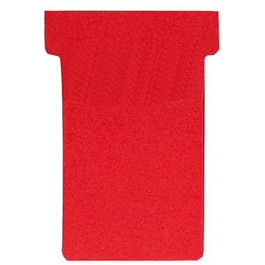 Franken T-Karte Größe2 84x48mm rot 100 St./Pack.