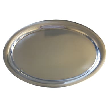 Esmeyer Serviertablett 22x29cm oval Edelstahl