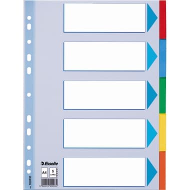 Esselte Register A4 5Taben