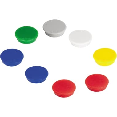 Franken Magnet rund 24mm sortiert 10 St./Pack.