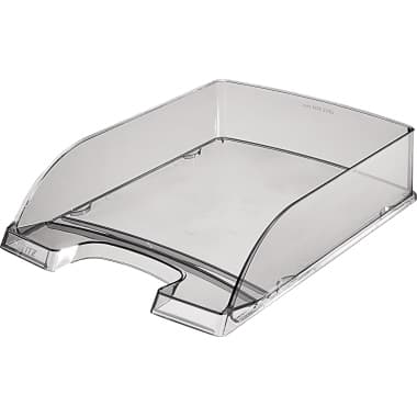 Leitz Briefablage Transparent Plus DIN A4 PS gr