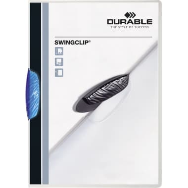 Durable Klemmmappe SWINGCLIP DIN A4 max. 30Bl. Klemme bl
