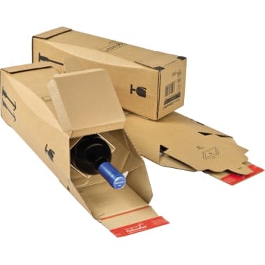 ColomPac Flaschenkarton IM 74x74x305mm 1Fl br