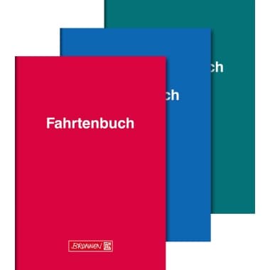 Brunnen Fahrtenbuch DIN A5 16Blatt sortiert