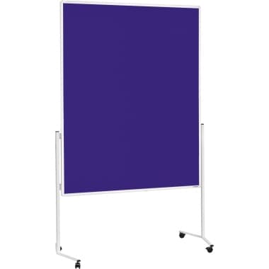 magnetoplan Moderationstafel 120x150cmm Filz blau