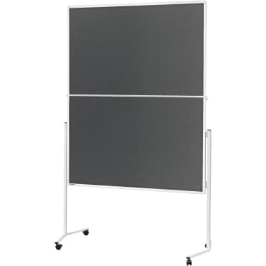 magnetoplan Moderationstafel 1500x1200mm Filz grau