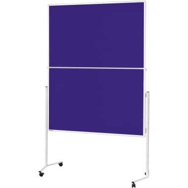 magnetoplan Moderationstafel 1500x1200mm Filz blau