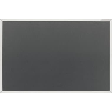 magnetoplan Textilpinnwand SP 120x90cm grau