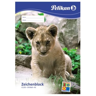 Pelikan Zeichenblock C3/20 DIN A3 20Blatt