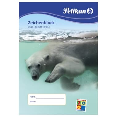 Pelikan Zeichenblock C4/20 DIN A4 20Blatt