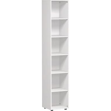 Geramöbel Regal Flex 6OH 6Böden 400x2.160x400mm ws