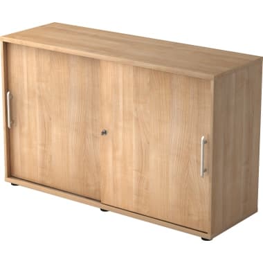 Hammerbacher Schiebetüren- Schrank nußbaum/nußbaum