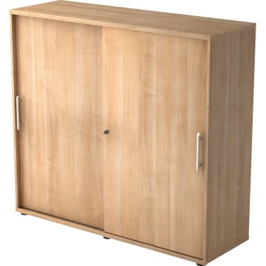 Hammerbacher Schiebetüren- Schrank nußbaum/nußbaum
