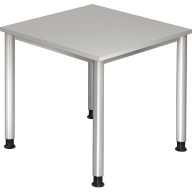 Hammerbacher Schreibtisch 80x80cm gr
