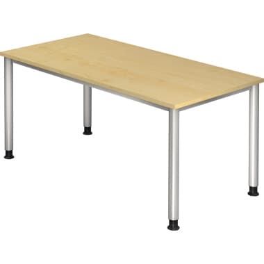 Hammerbacher Schreibtisch 160x80cm ahorn