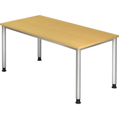 Hammerbacher Schreibtisch 160x80cm buche