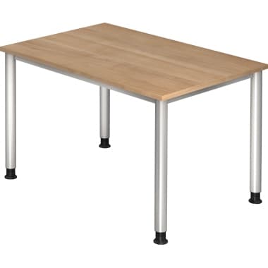 Hammerbacher Schreibtisch 120x80cm nussbaum