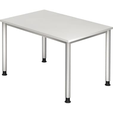 Hammerbacher Schreibtisch 120x80cm ws