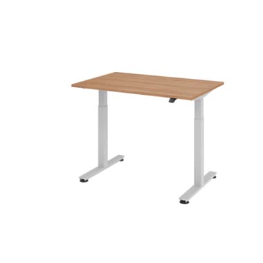 Hammerbacher Schreibtisch 120x80cm nußbaum