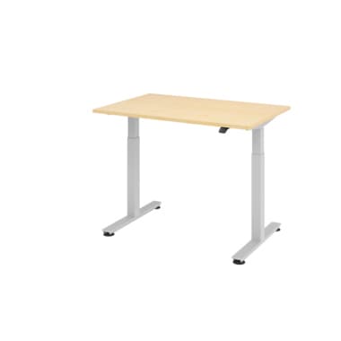 Hammerbacher Schreibtisch 120x80cm ahorn