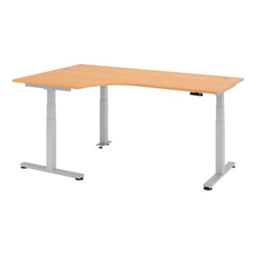 Hammerbacher Schreibtisch 200x120cm buche