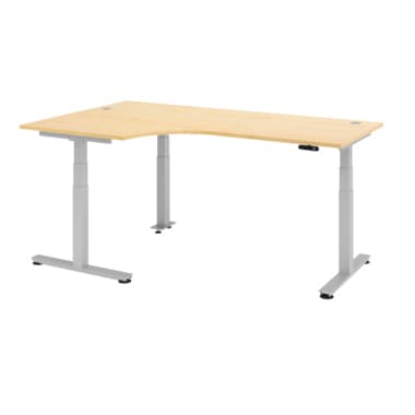 Hammerbacher Schreibtisch 200x120cm ahorn
