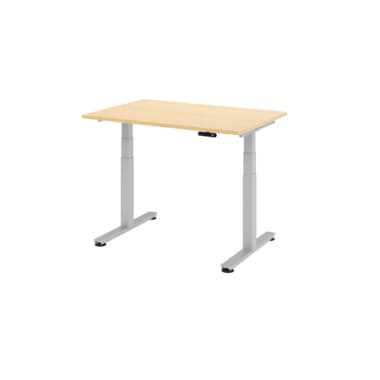 Hammerbacher Schreibtisch 120x80cm ahorn