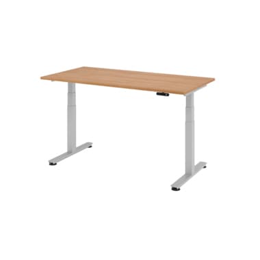 Hammerbacher Schreibtisch 160x80cm nußbaum