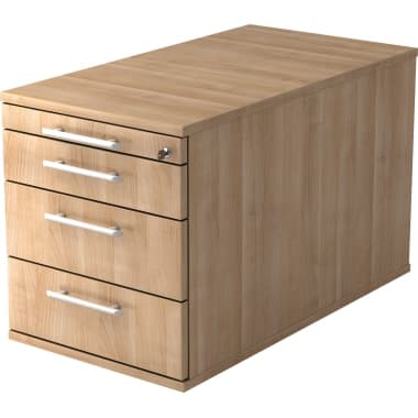 Hammerbacher Rollcontainer Solid nußbaum